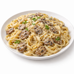 פסטה שמנת פטריות